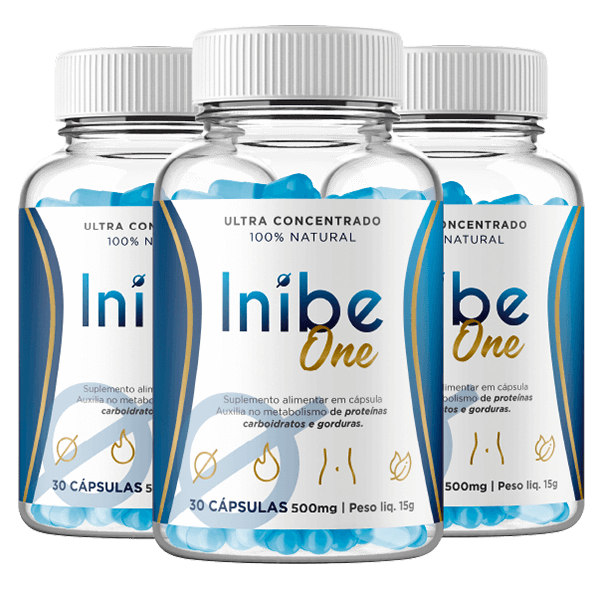 Kit 3 Potes Inibe One